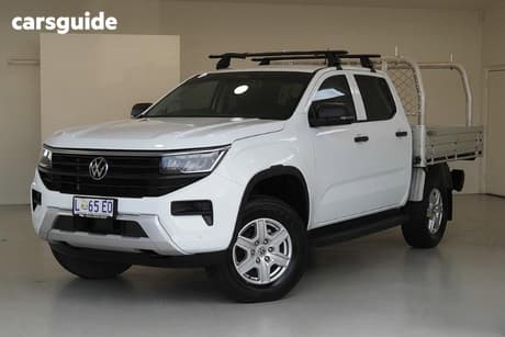 White 2023 Volkswagen Amarok Dual Cab Utility Core Tdi405 4Motion