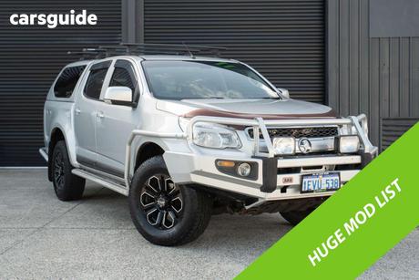 Silver 2015 Holden Colorado Crew Cab Pickup Ls (4X4)