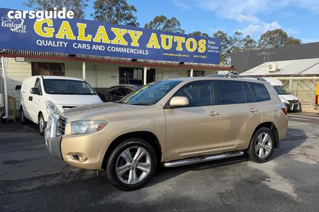 Beige 2008 Toyota Kluger Wagon Kx-S (Fwd)