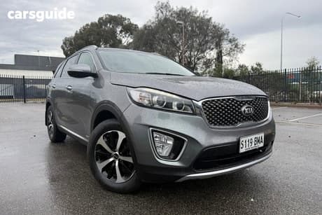 Grey 2016 Kia Sorento Wagon Sli (4X4)