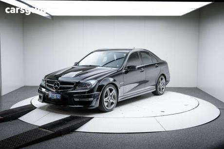 Black 2012 Mercedes-Benz C63 Sedan Amg