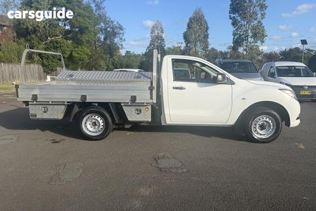 White 2018 Mazda BT-50 Cab Chassis Xt (4X2)