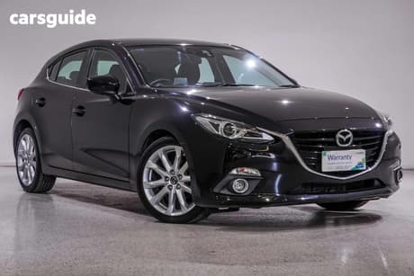 Black 2014 Mazda 3 Hatchback Sp25 Gt