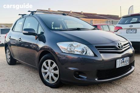 Grey 2012 Toyota Corolla Hatchback Ascent