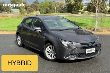 Grey 2023 Toyota Corolla Hatchback Ascent Sport Hybrid