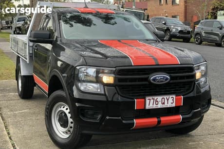 Black 2023 Ford Ranger Cab Chassis Xl 2.0 Hi-Rider (4X2)