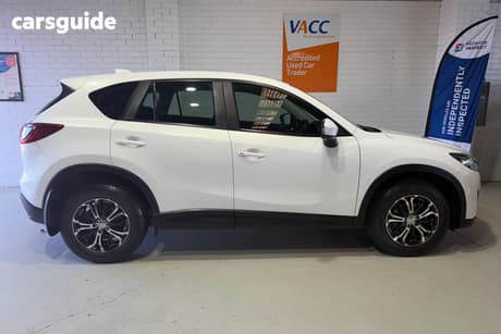 White 2012 Mazda CX-5 Wagon Maxx (4X4)