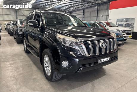 Black 2015 Toyota Landcruiser Prado Wagon Vx (4X4)