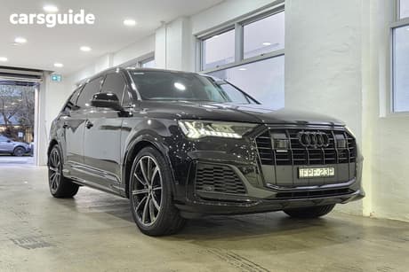 Black 2021 Audi Q7 Wagon 50 Tdi Quattro S Line Mhev