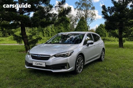 Silver 2022 Subaru Impreza Hatchback 2.0I-L (Awd)