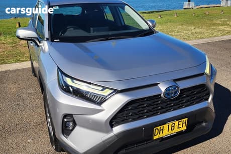 Silver 2023 Toyota RAV4 Wagon Gx (Awd) Hybrid