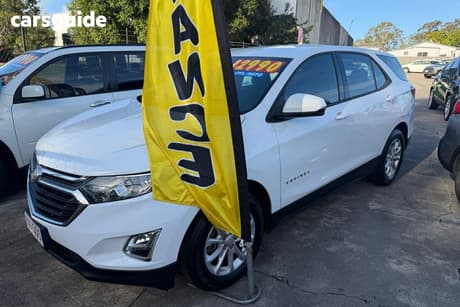 White 2018 Holden Equinox Wagon Ls (Fwd)