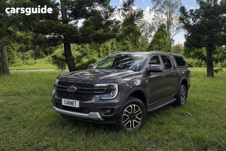 Grey 2022 Ford Ranger Double Cab Pick Up Sport 2.0 (4X4)
