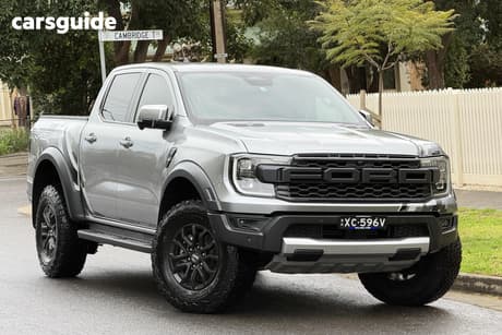 Silver 2022 Ford Ranger Double Cab Pick Up Raptor 3.0 (4X4)