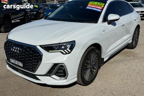 White 2020 Audi Q3 Sedan 35 TFSI S LINE F3 MY20