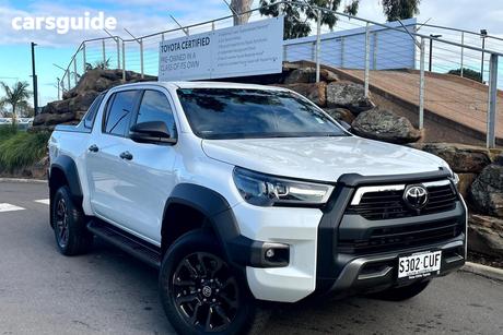 White 2022 Toyota Hilux Double Cab Pick Up Rogue (4X4)