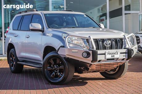 Silver 2016 Toyota Landcruiser Prado Wagon Gxl (4X4)