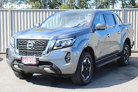 Grey 2022 Nissan Navara Dual Cab Pick-up St-X (4X2) Leather/Sunroof