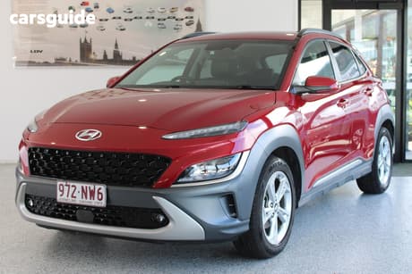 Red 2022 Hyundai Kona Wagon Elite (Fwd)