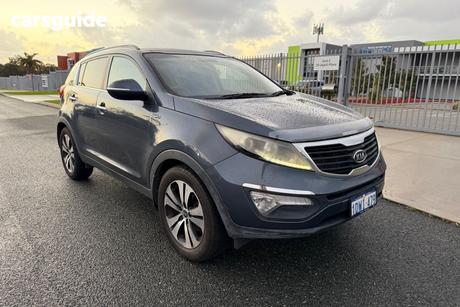 Blue 2012 Kia Sportage Wagon Platinum (Awd)