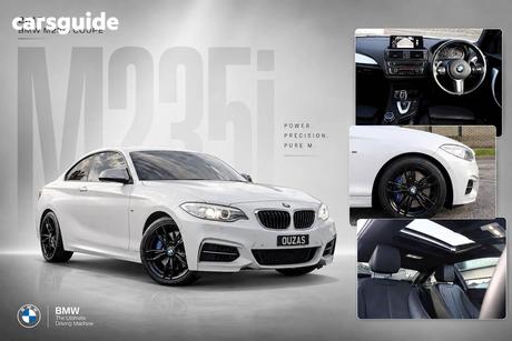 White 2015 BMW M235I Coupe M235I