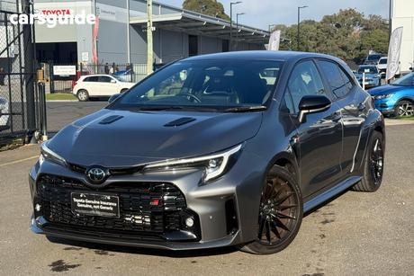 Silver 2023 Toyota GR Corolla Hatchback Gts