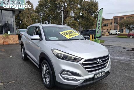 Silver 2017 Hyundai Tucson Wagon Active X (Fwd)