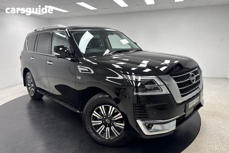 Black 2023 Nissan Patrol Wagon Ti-L (4X4)