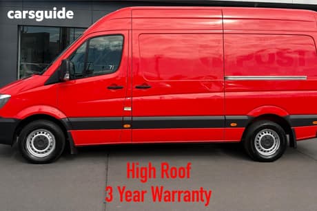 Red 2018 Mercedes-Benz Sprinter Van 313Cdi Mwb