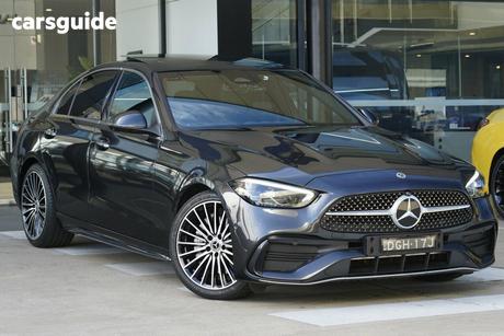 Grey 2022 Mercedes-Benz C200 Sedan