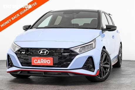Blue 2023 Hyundai I20 Hatchback N