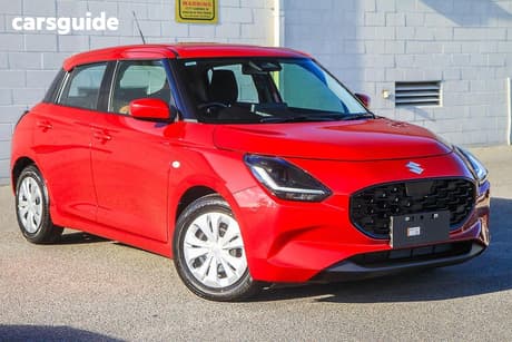 Red 2026 Suzuki Swift Hatchback Hybrid