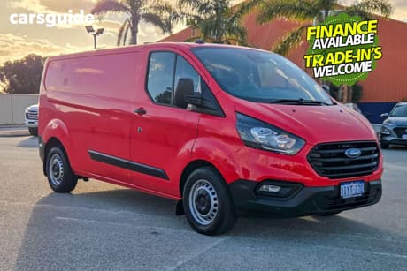 White 2022 Ford Transit Custom Van 340L Dciv (Lwb)
