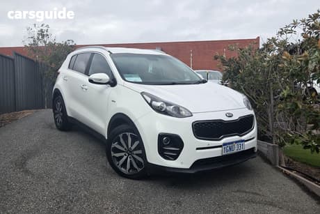 White 2017 Kia Sportage Wagon Sli (Awd)