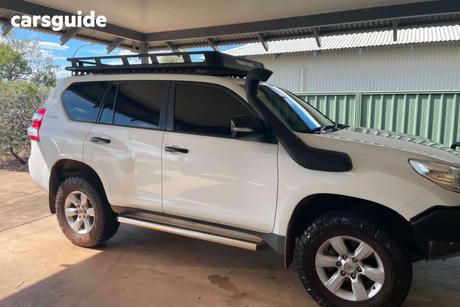 White 2016 Toyota Landcruiser Prado Wagon Gx (4X4)