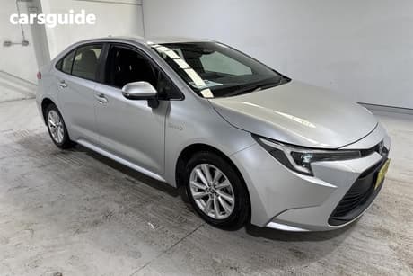 Silver 2023 Toyota Corolla Sedan Ascent Sport + Conv Pk Hybrid