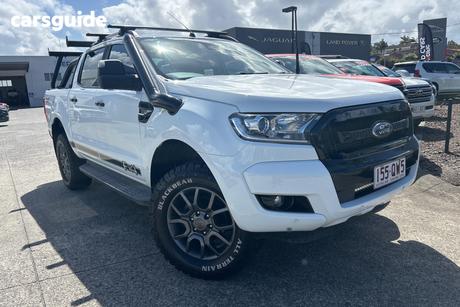 White 2017 Ford Ranger Dual Cab Utility Fx4 Special Edition