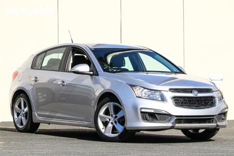 Silver 2015 Holden Cruze Hatchback Sri V