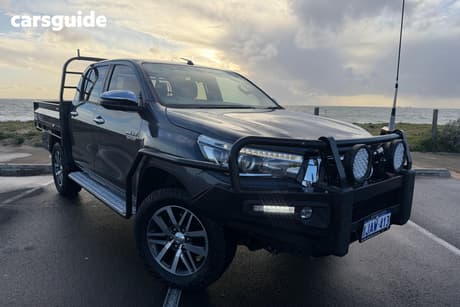 Grey 2019 Toyota Hilux Double Cab Pick Up Sr5 (4X4)