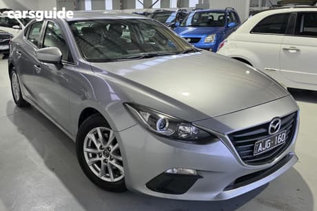 Silver 2016 Mazda 3 Sedan Neo