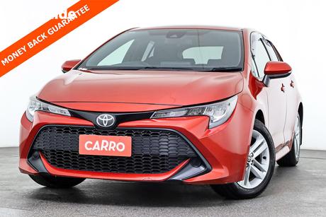 Red 2018 Toyota Corolla Hatchback Ascent Sport