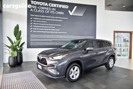 Grey 2024 Toyota Kluger Wagon Gx Hybrid Awd