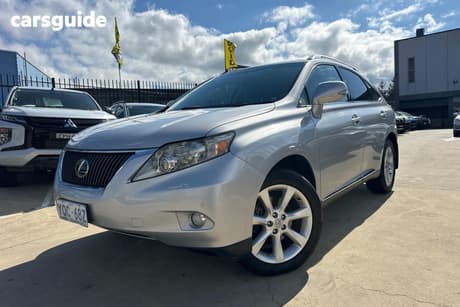 Silver 2012 Lexus RX350 Wagon Sports Luxury
