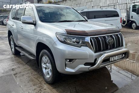 Silver 2018 Toyota Landcruiser Prado Wagon Gxl (4X4)