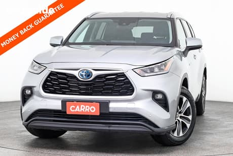 Silver 2024 Toyota Kluger Wagon Gxl Hybrid Awd