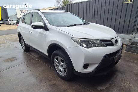White 2015 Toyota RAV4 Wagon Gx (4X4)