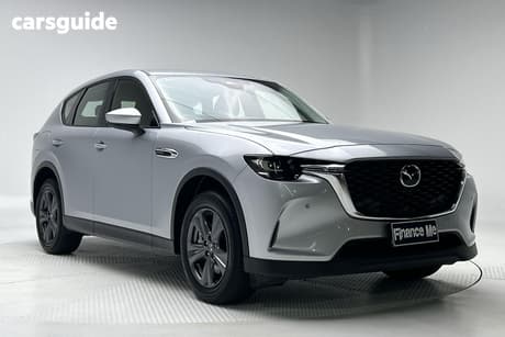 Silver 2025 Mazda CX-60 Wagon P50E Evolve Phev