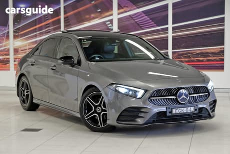 Grey 2019 Mercedes-Benz A200 Sedan