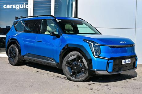 Blue 2023 Kia EV9 Wagon Gt Line