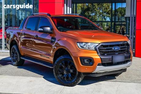 Orange 2018 Ford Ranger Double Cab Pick Up Wildtrak 3.2 (4X4)